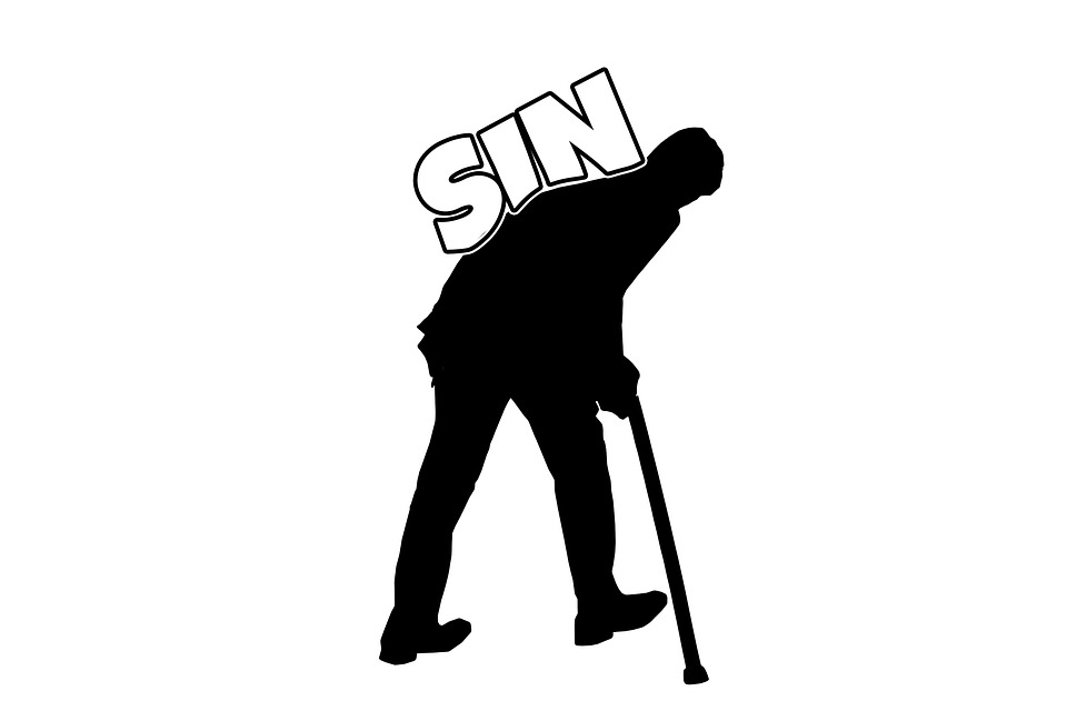 Free Sin The Back illustration and picture