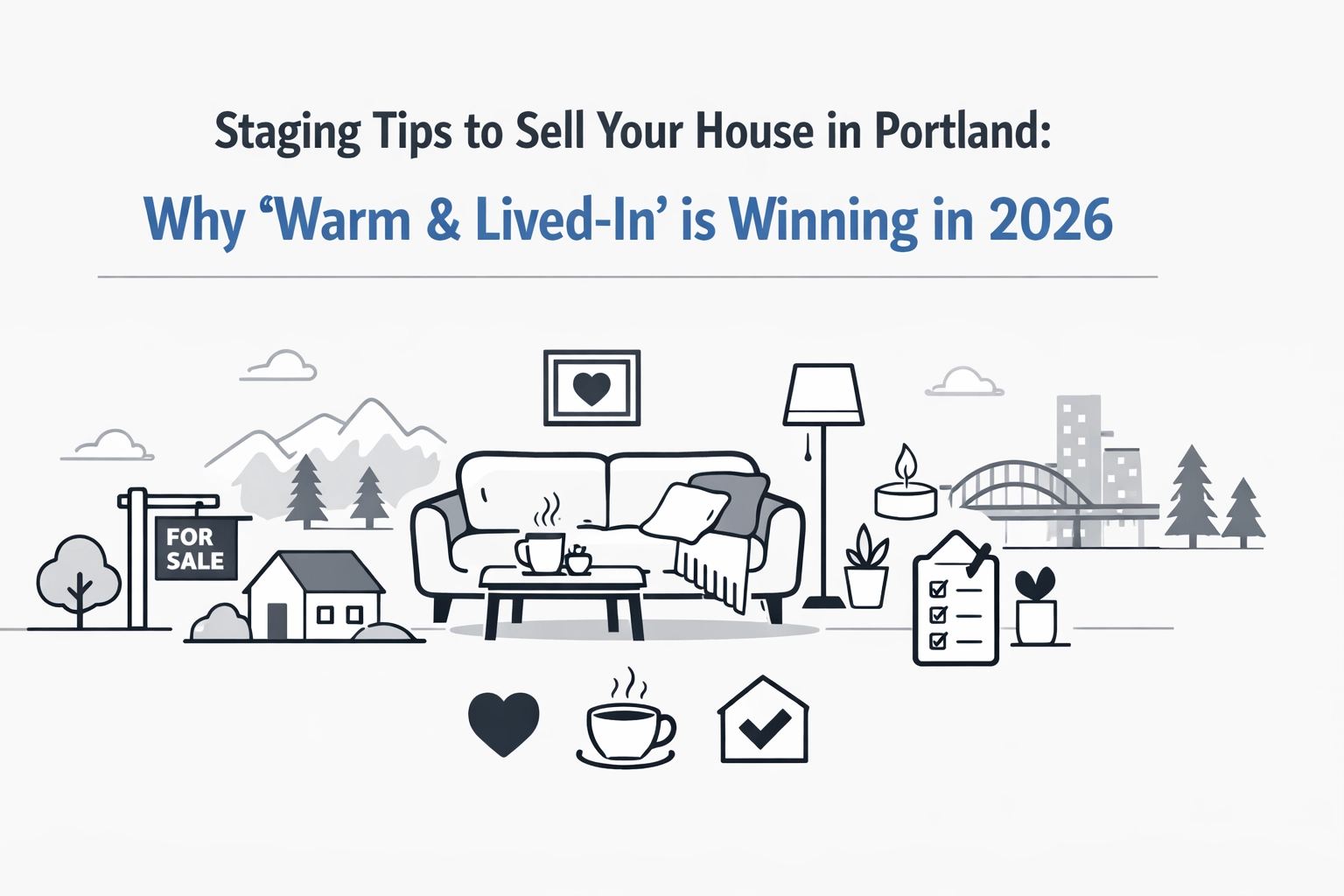 [HERO] Staging Tips to Sell Your House in Portland: Why 'Warm & Lived-In' is Winning in 2026