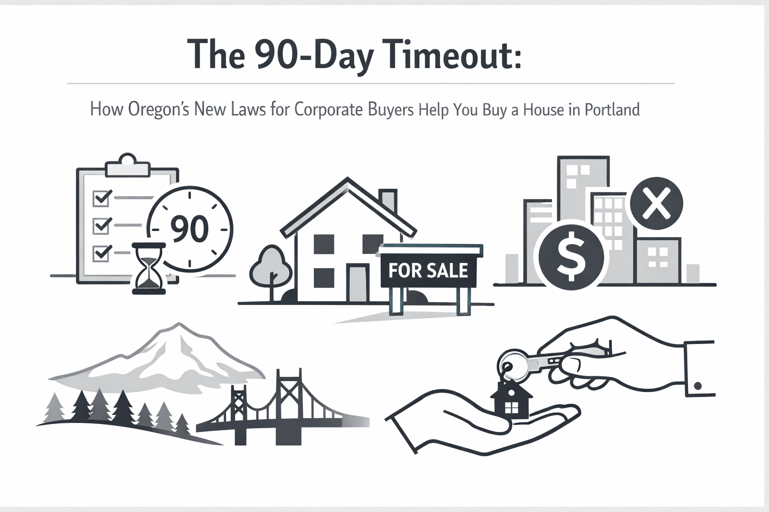 [HERO] The 90-Day Timeout: How Oregon’s New Laws for Corporate Buyers Help You Buy a House in Portland